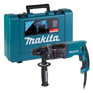 Martelete Combinado Rotativo Rompedor 24mm 15/16'' 800W com Punho e Maleta HR2470 220V Makita