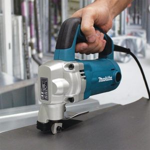 Tesoura Faca 2'' Raio Corte 50mm 710W Metal Aço com Regulador e Chave JS3201 220V Makita