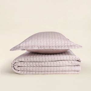 Kit Colcha Queen Mesh Taupe - A\CASA