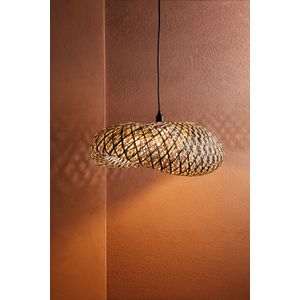 Cúpula Bambu Preto 72x55cm -  A\CASA