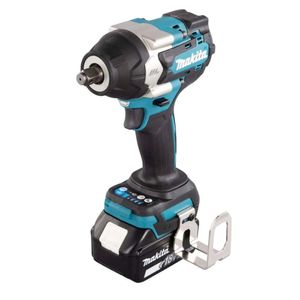 Chave de Impacto 18V 1/2'' 2200 RPM Com 2 Baterias Carregador Mak-pac 3 Reversível DTW700RTJ Makita