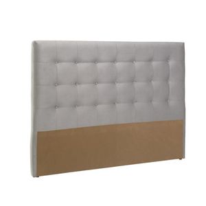Cabeceira Queen Herval Mônaco, Estofada, 158cm, Veludo Cinza