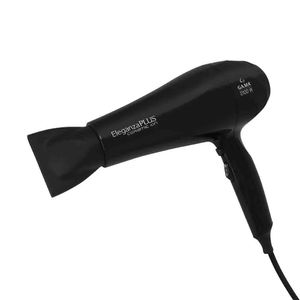 Secador de Cabelo Ga.Ma Eleganza Plus Ceramic Íon 2100W Preto