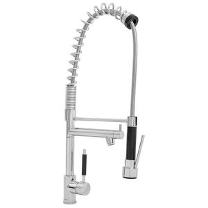 Torneira Monocomando para Cozinha Gourmet Modaza Nobile com Ducha, 69 cm, Cromado