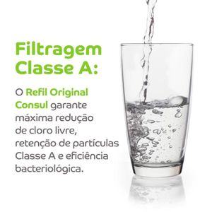 Refil Filtro Original para Purificadores Consul CPC30, CPB35 e CPB36 - W10301562 (CIX01AX)