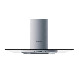 Coifa Vidro Plano Ilha Brastemp 100 cm   - BAV10AR