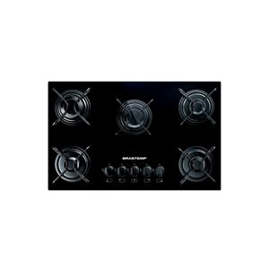 Combo Cooktop 5 bocas Brastemp - BDD75AE e Geladeira Brastemp Frost Free Duplex 375 litros - BRM45JK - (BDD7_BRM4_CJ)