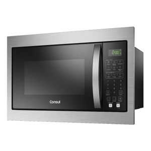 Micro-ondas Consul de Embutir 32 Litros Preto com Design Moderno e Menu Fácil - CM146AE