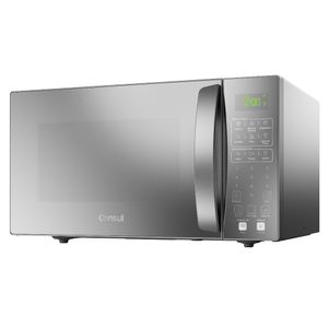 Micro-ondas Consul 32 Litros cor cinza espelhado com Menu Fácil - CMS46AR