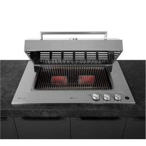 Churrasqueira Cooktop Fischer a Gás Inox 31200 Bivolt