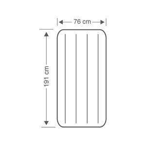 Colchão Inflável Solteiro sem Bomba - INTEX