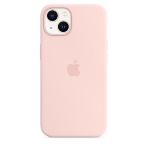 Capa com MagSafe para iPhone 13 Apple, Silicone Rosa-giz