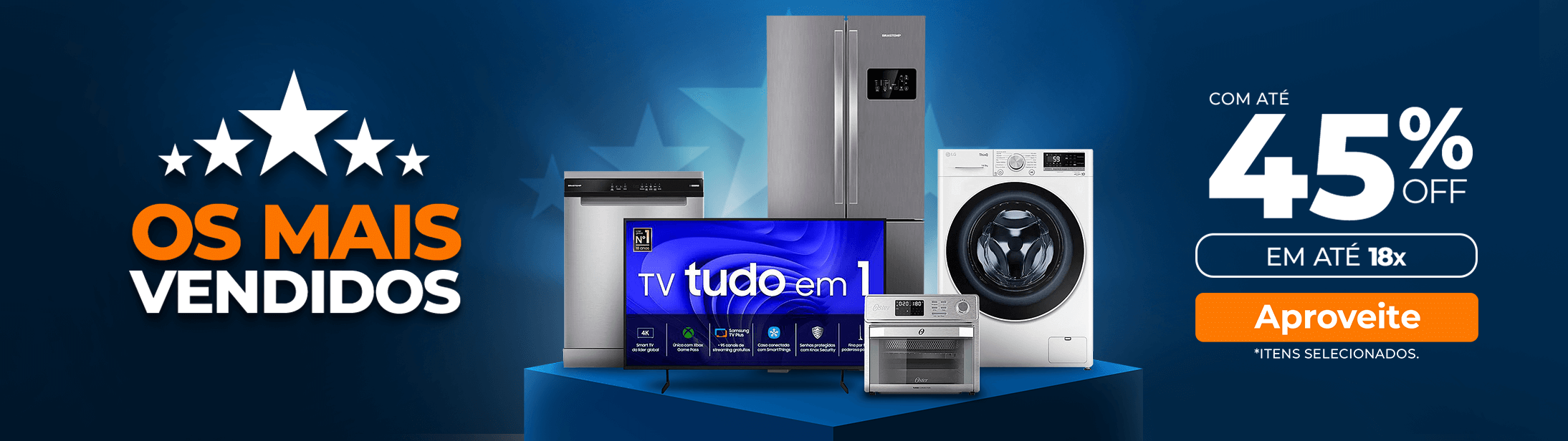 OS MAIS VENDIDOS com ofertas imperdíveis